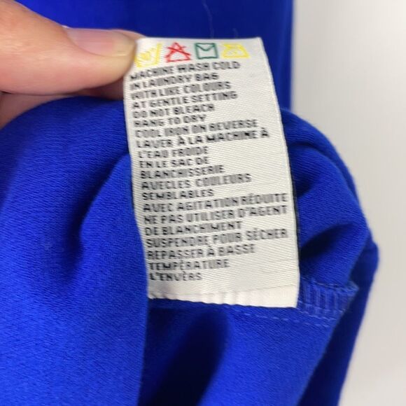 Nwt Spencer & Shaw Royal Blue Sleeveless Dress Size S - Picture 8 of 9